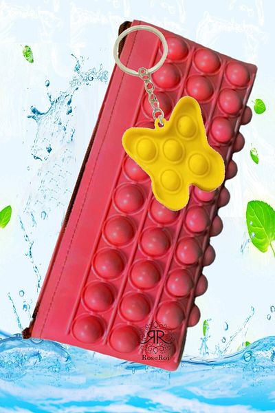 RoseRoi Pencil Case And Keychain Set