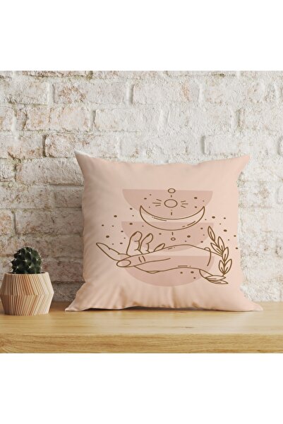 LadiesHome Husă decorativă pentru pernă cu două fețe, digitală, cu imprimeu d...