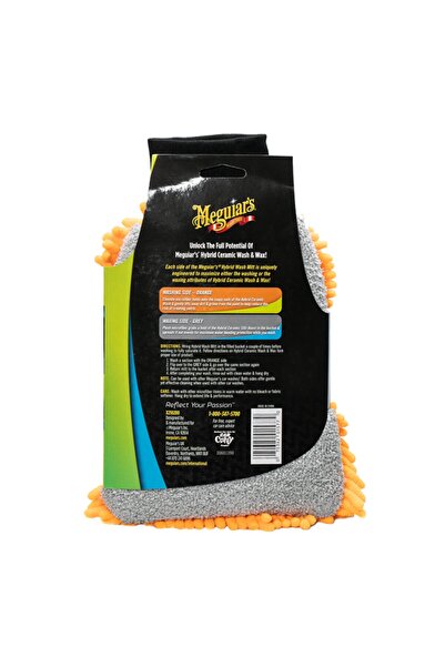 Meguiars Meguıars Hibrit Seramik Çift Yönlü Yıkama Eldiveni