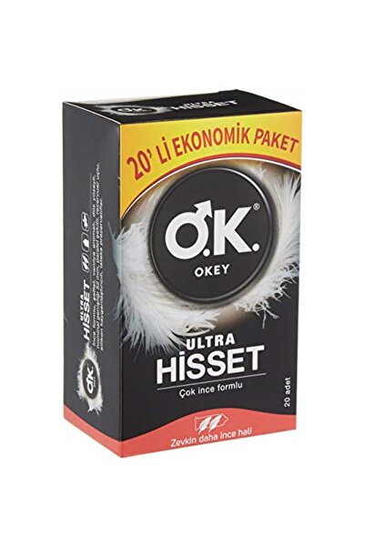 Okey Marka: Okey Ultra Hisset 20'li Ekonomik 1 Paket (1 X 20 Adet) Kategori: ...