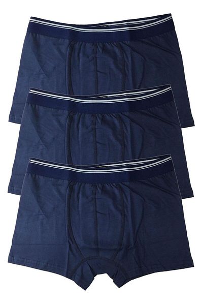 Muraty Ανδρικό Navy Blue Lycra Clar Boxer 3 Πακέτο