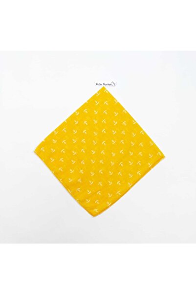 Fular Marketi Bandană galbenă unisex - Adăugați 4 Obțineți 3 Campanie, 100% bumbac cu model Capa