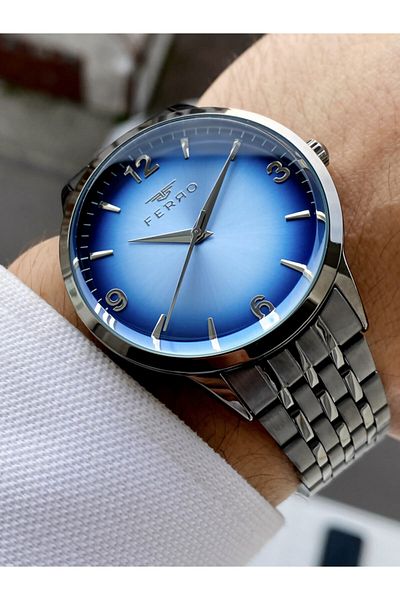 FERRO Original Steel Men's Watch + Bracelet