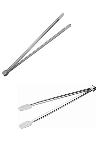 OEM 40 Cm Köfte Maşası + 40 Cm Et Maşası Barbekü Izgara Maşa