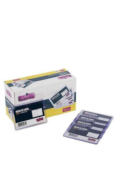 Lamiess T-031 H Horizontal Pp Plastic Card Protector 100 Pieces