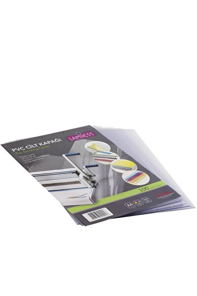 Lamiess A-4 500 Mıc.pp Cilt Kapağı Buzlu Şeffaf 50 'li