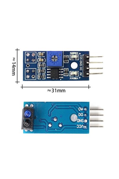 Genel Markalar Tcrt5000 Kızılötesi Sensör Modül Çizgi Izleyen Robot Sensörü