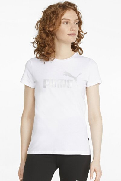Puma Essentials Metallic Women's T-Shirt White84830302