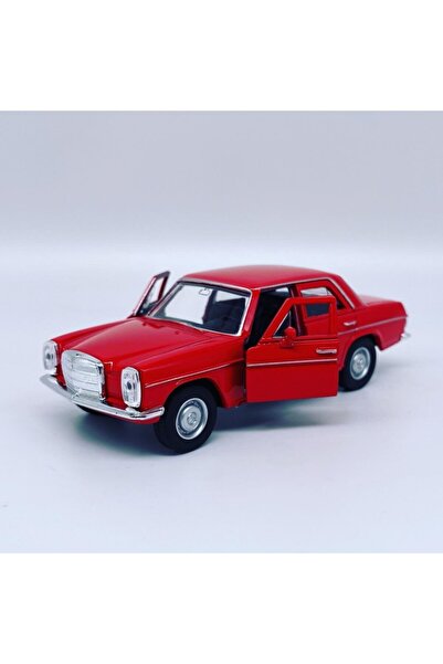 WELLY 1:38 Ölçek Mercedes Benz 220 Kırmızı Diecast Model Araba