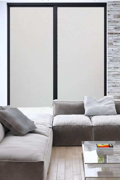 ÖzgürceSeç 37 cm X 3 Meters Glass Sandblasting Foil Frosted Glass Film - Office - Home - Kitchen - Window - Ragle Gifted