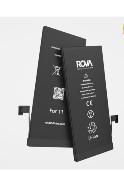 ROVA İphone 11 Yüksek Kapasiteli Batarya Pil 3500 Mah