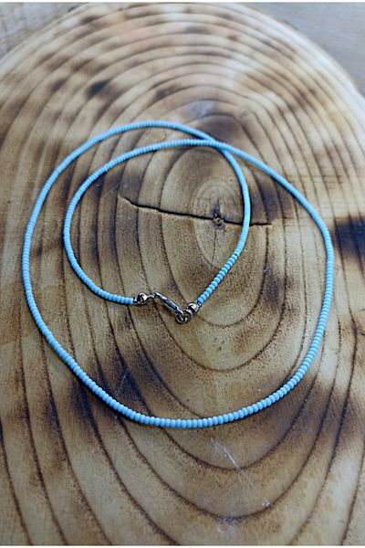 Nev Tasarım Women's Turquoise Bead Necklace