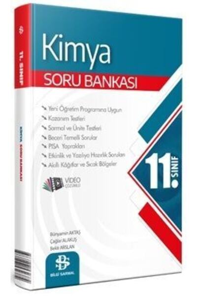 Bilgi Sarmal Yayınları Bilgi Sarmal 11.sınıf Kimya Soru Bankası 2022
