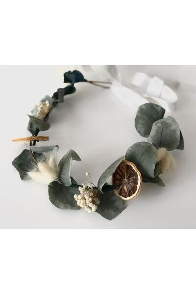 Yumak Dekor Grup Κορώνα αρραβώνων γάμου με ευκάλυπτο