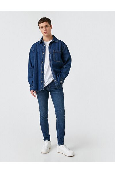 Koton Michael Jean - Blugi Skinny Fit