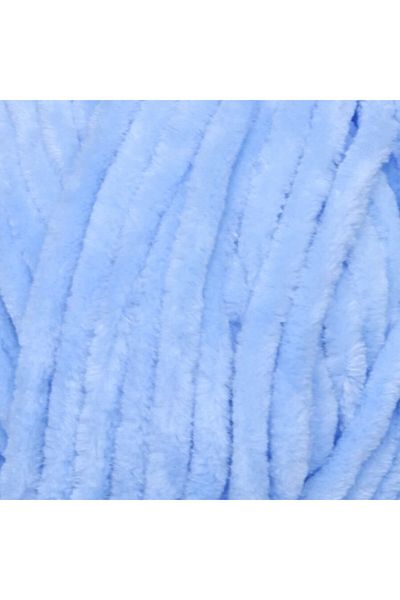 LaVita Yarn Pachet de 5 fire de catifea Velur Baby Amigurumi pentru tricotat manual - Ață Taka (5012-A.BLUE)