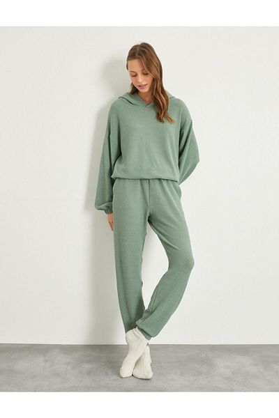 Koton Pyjamahose - Grün - Jogger