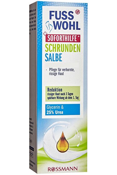 Fusswohl Marka: Ayak Kremi Çatlaklar Için-anında Etki 75 Ml Kategori: Ayak Kremi