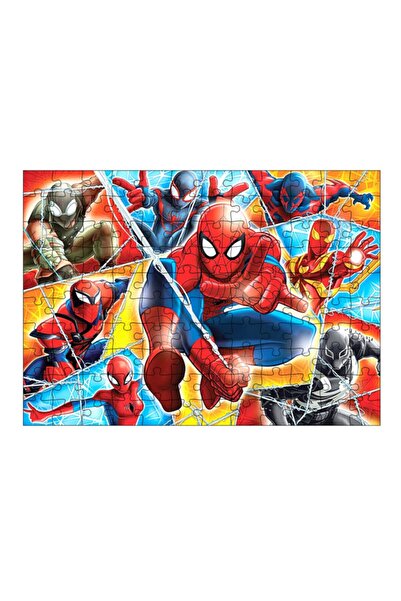 Bedeko Ahşap Mdf Puzzle Yapboz Spiderman 120 Parça 25*35 Cm