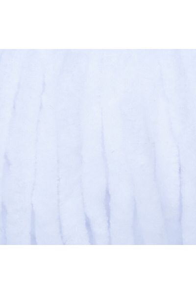 LaVita Yarn Βελούρ Baby Velvet Γ Yarn 5 Πακέτο Amigurumi Χειροποίητης Πλέξης Υφάσματος Taka Yarn (1002-OPTICALWHITE)