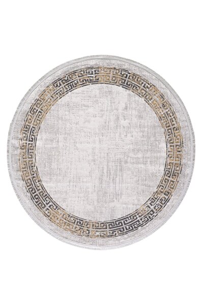 GÜMÜŞSUYU Black & Brown Serisi 11298 - Sarı Daire