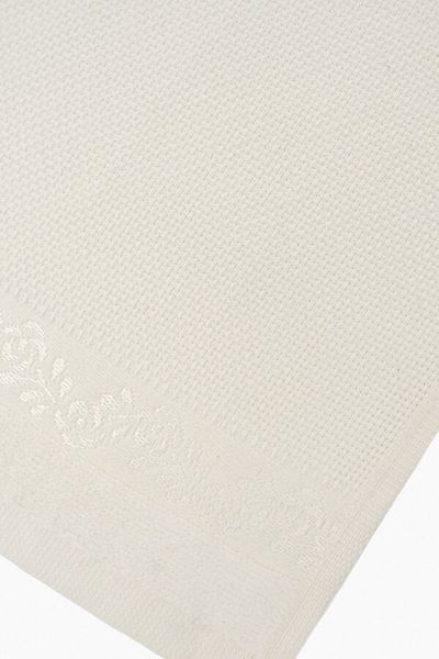 Fiesta Πετσέτα χεριών Soft Velvet Etamine 2 τεμαχίων 50x90 - Εκρού