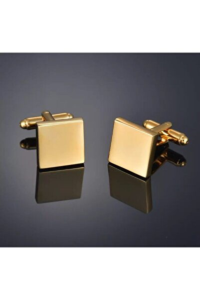 Nida Jewelry 925 Ayar Gümüş Kare Kol Düğmesi