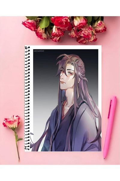AYAŞLI KIRTASİYE Mo Dao Zu Shi: Wanjie Pian Anime Notebook 1 Piece Special Design A4 Size 21*29 Cm