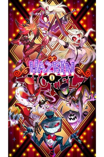 ROLLAS STORE Hazbin Hotel Anime Notebook 1 Piece Special Design A4 Size 21*29 Cm Wired Striped Notebook