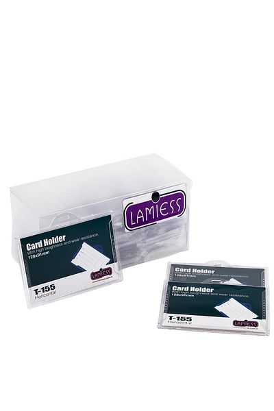 Lamiess T-157 H Horizontal Card Container 50 Pieces