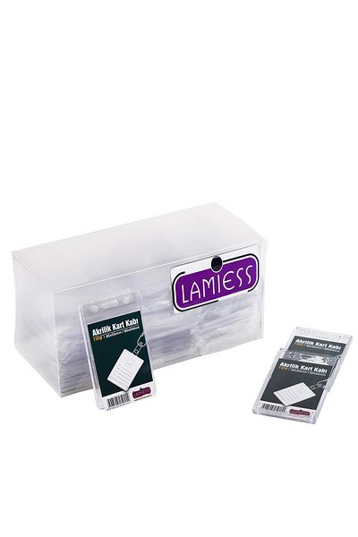 Lamiess T-011 V Vertical Card Container 50 Pieces