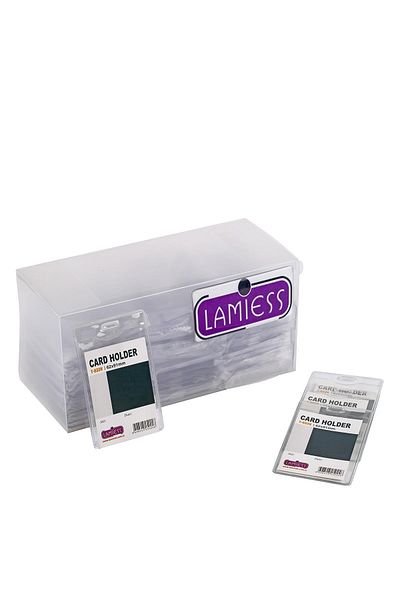 Lamiess T-033 V Vertical Plastic Card Bag 100 Pieces