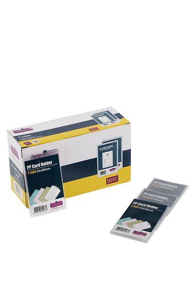 Lamiess T-150 V Plastic Card Protector 50 Pieces