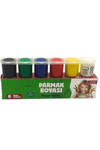 Hayal Sepeti Parmak Ve Yüz Boyası 6 Renk 6x25mm