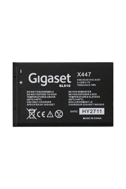 GIGASET Sl910 Batarya V30145-k1310 X447