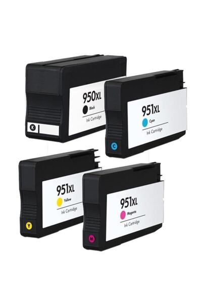 HP 950xl-951xl Renkli Çipli Garantili Muadil Kartuş- Offıce Jet Pro 251dw/276dw