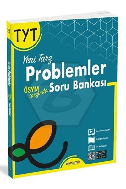 Endemik Yayınları Yks Tyt Problemler Yeni Tarz Soru Bankası Endemik Yayınları