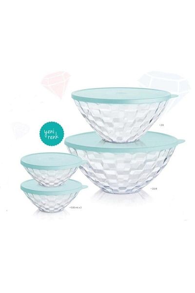 Tupperware Storage Serving Container Diamond Set