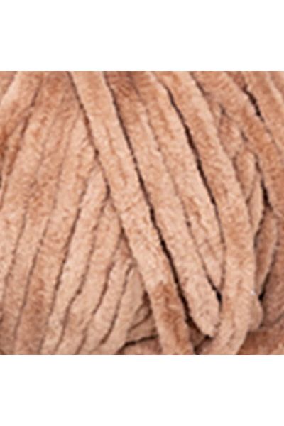 LaVita Yarn Βελούδινο νήμα μωρού Velur 5 τεμαχίων Amigurumi Χειροποίητο νήμα Ημιμαγκαρικά (7120-D.FEATHER)