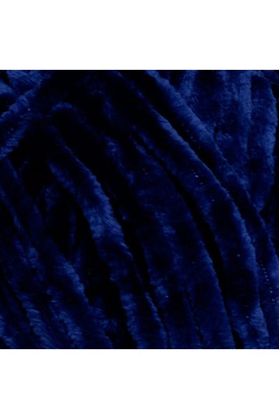 LaVita Yarn Velur Baby Velvet Yarn Amigurumi Πλεκτό στο χέρι Σπάνιο Taka Yarn (5301-DARK BLUE)