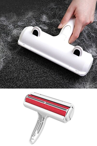 Buffer ® Kulak Modelli Hazneli Kedi Köpek Halı Yatak Kıl Toz Tüy Toplayıcı Temizleyici