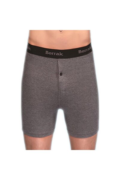 Berrak 1059 Boxer cu talie înaltă cu nasturi din Lycra pentru bărbați