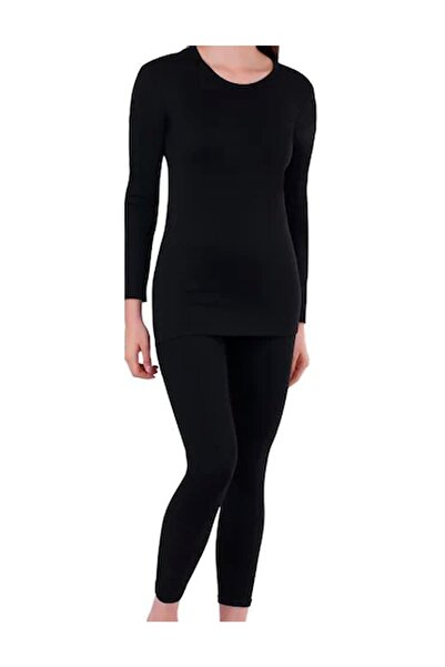 Bersel Дамско черно термо бельо