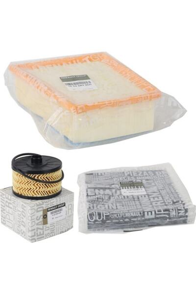 Genel Markalar Megane 4 1.2 Tce Kw97 Filtre Seti2015-2022+296hava-812polen-084R Yağ filtresi