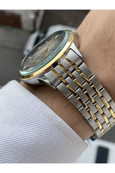 FERRO Steel Men's Watch + Bracelet Gift