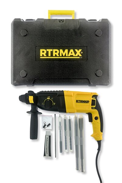 Rtrmax Rtm226 Kırıcı Ve Delici Matkap 800 Watt | 3 Fonksiyonlu