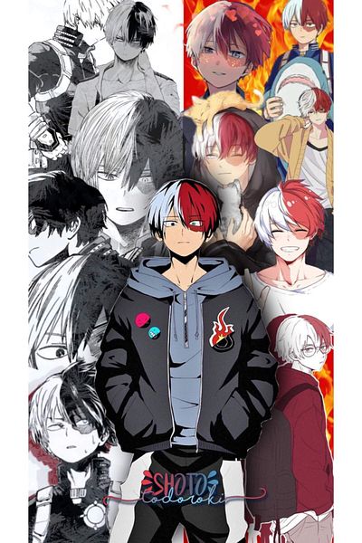 detayminant Shoto Todoroki Anime Notebook قطعة واحدة بتصميم مخصص مقاس A4 مقاس 21*29 سم دفتر ملاحظات مبطن بسلك