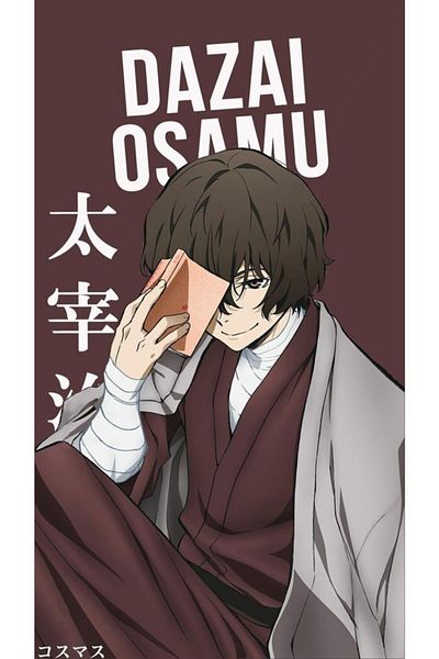 detayminant Dazai Osamu Anime Notebook - 1 Piece, A4 Size (21*29 cm), Special Design, Ruled Line