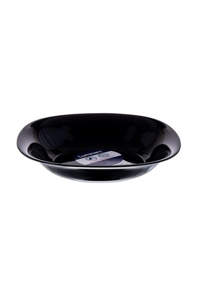 Luminarc 6-Piece Black Dinner Plate Carine Black 6-Piece Black Dinner Plate 21 Cm