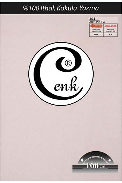 Özlem Tuhafiye Cenk Writing Flat 100cm - Ανοιχτή Πούδρα - 404